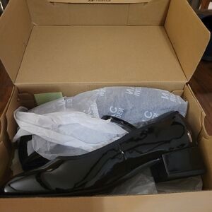 Black Mary JANE Flats Size 11